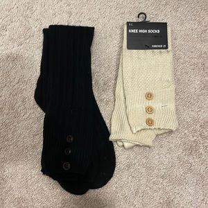 Forever 21 Over the Knee socks - 2 pairs